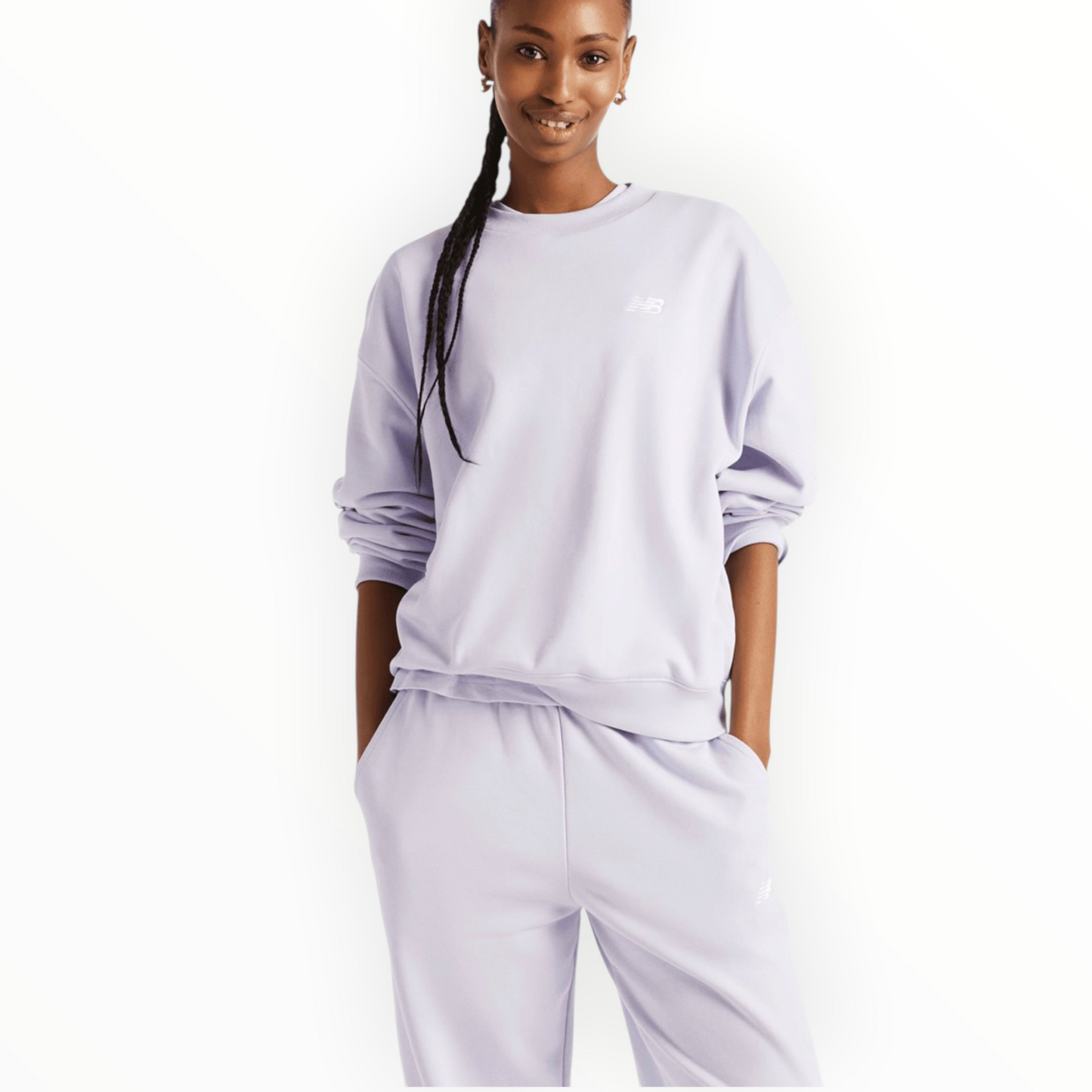 NEW BALANCE essential french terry sweatshirt