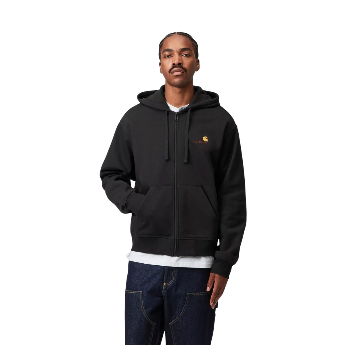 AMERICAN SCRIPT HOODED SWEATSHIRT JACKET