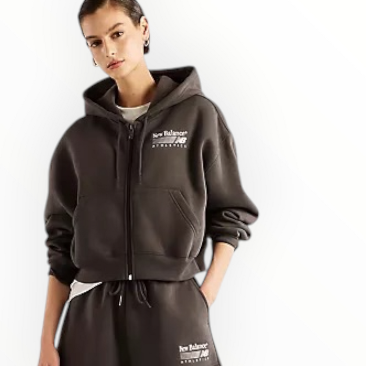 NEW BALANCE W’s TRACKSIDE HOODIE JKT