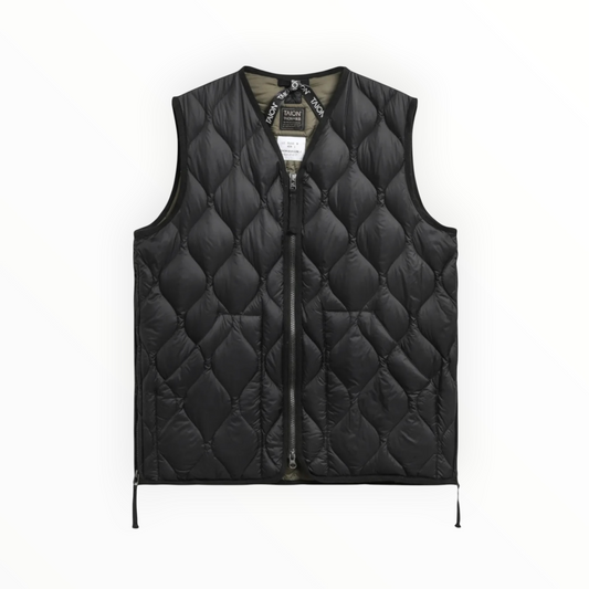 TAION VNECK DOWN MILITARY VEST