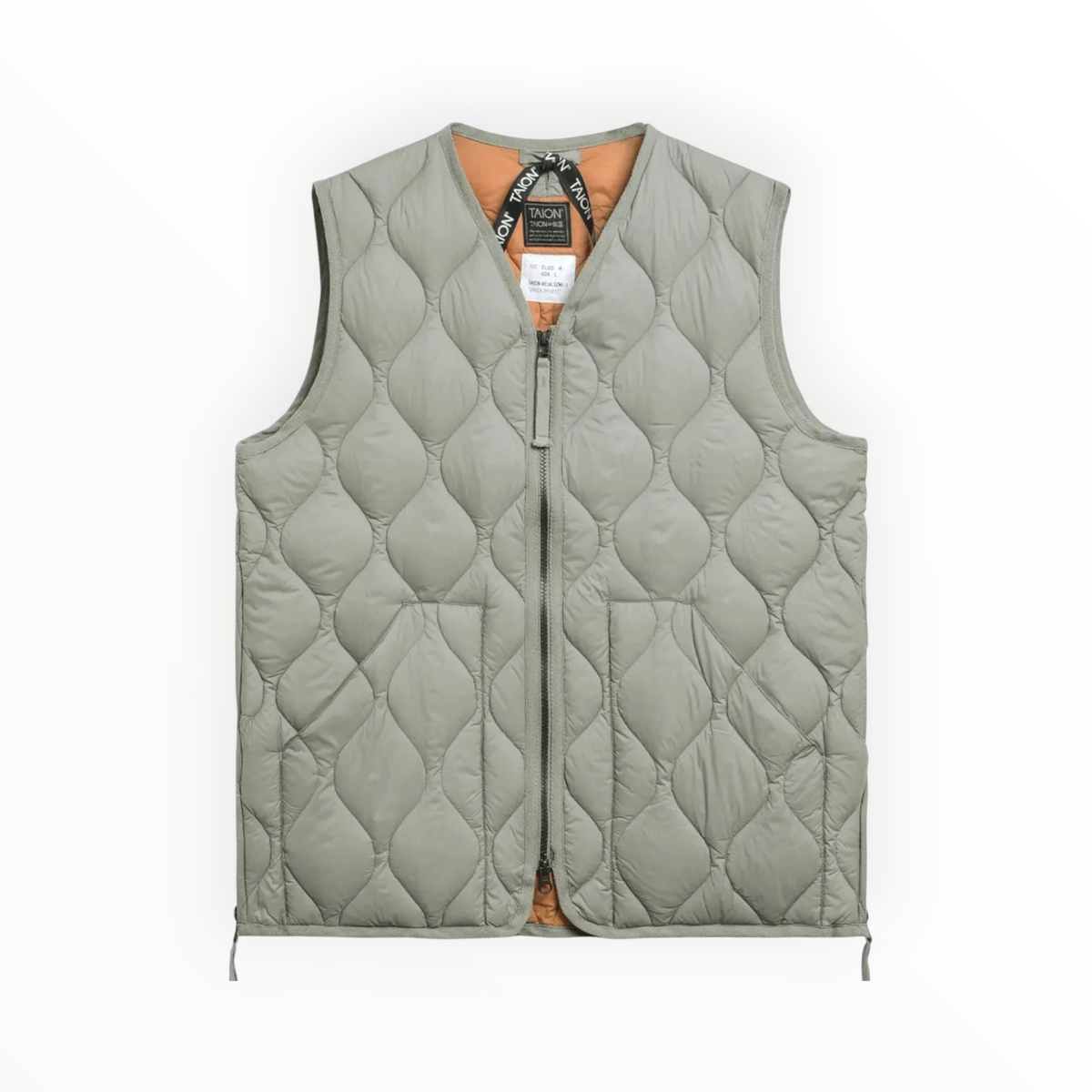 TAION VNECK DOWN MILITARY VEST