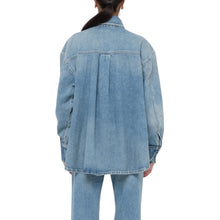 Carica l&#39;immagine nel visualizzatore di Gallery, ICON DENIM CAMICIA OVERSIZE LEA
