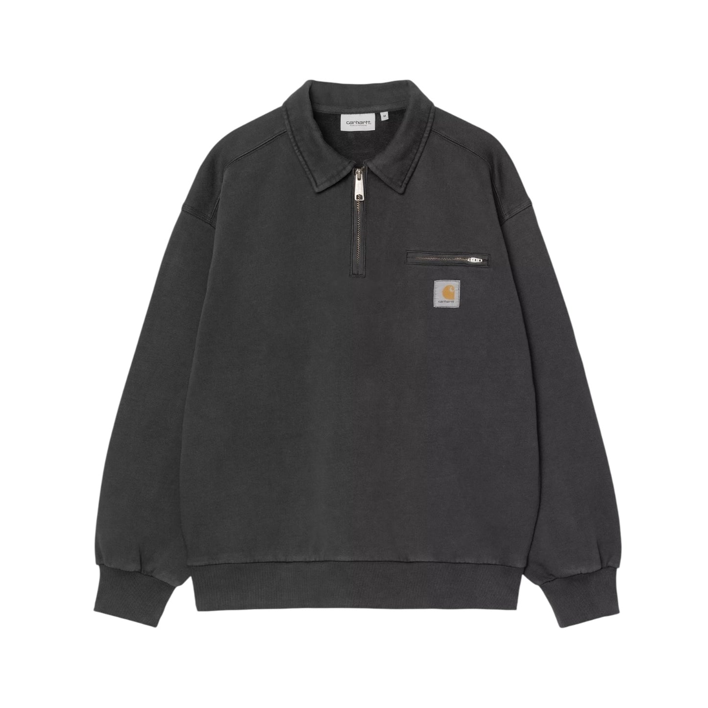 CARHARTT WIP HALF ZIP DETROIT SWEATSHIRT