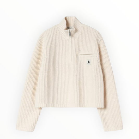 CARHARTT WIP W's DETROIT HALF ZIP SWEATER