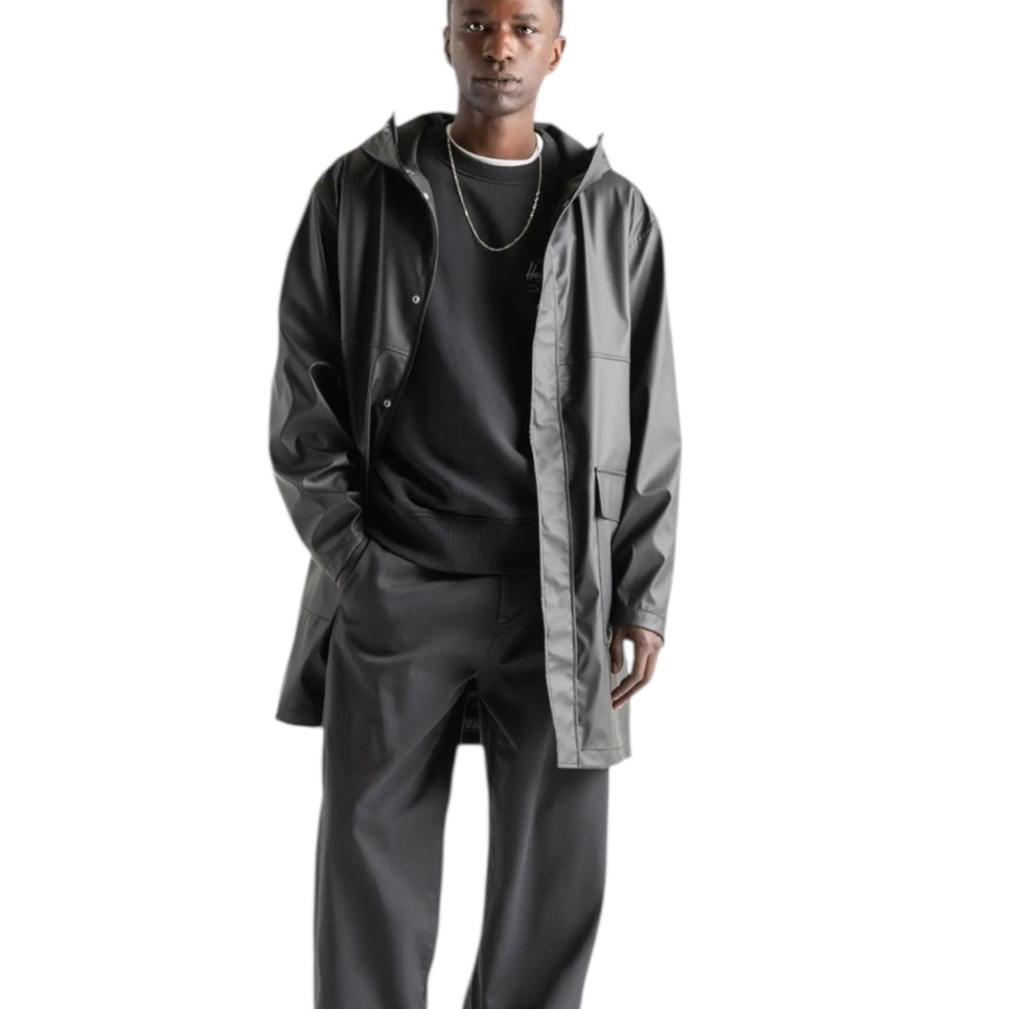 HERSCHEL CLASSIC MEN LONG RAIN JACKET