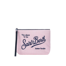 Carica l'immagine nel visualizzatore di Gallery, POCHETTE ALINE IN COTONE SEERSUCKER

