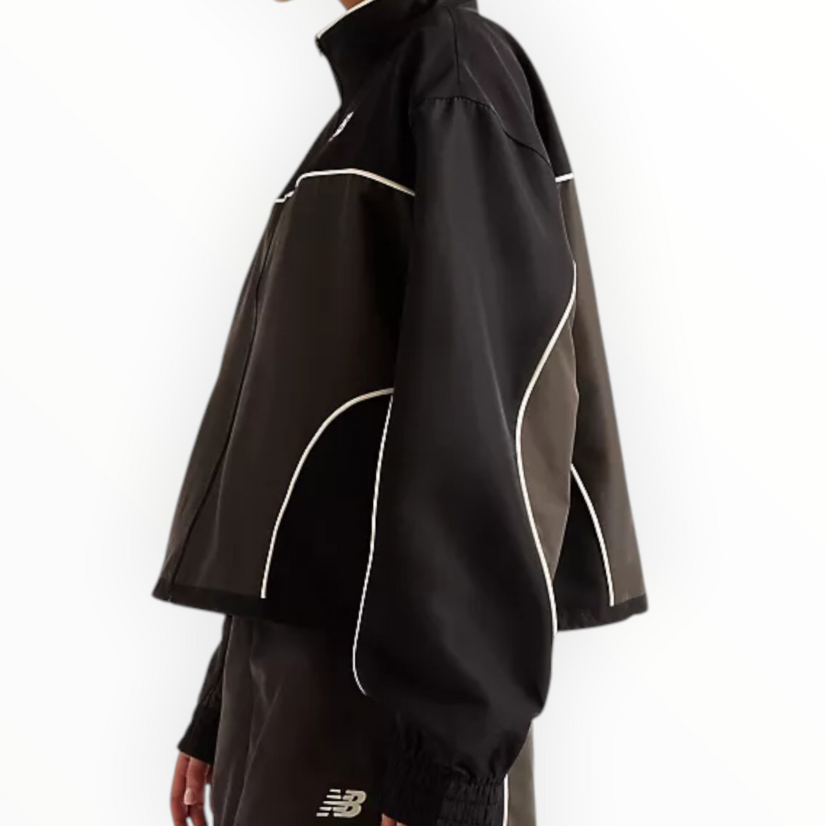 NEW BALANCE WOVEN TRACKSIDE JACKET