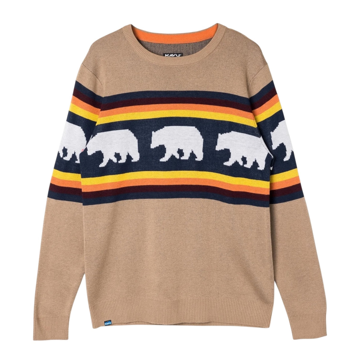 KAVU PULL JAQUARD HIGHLINE