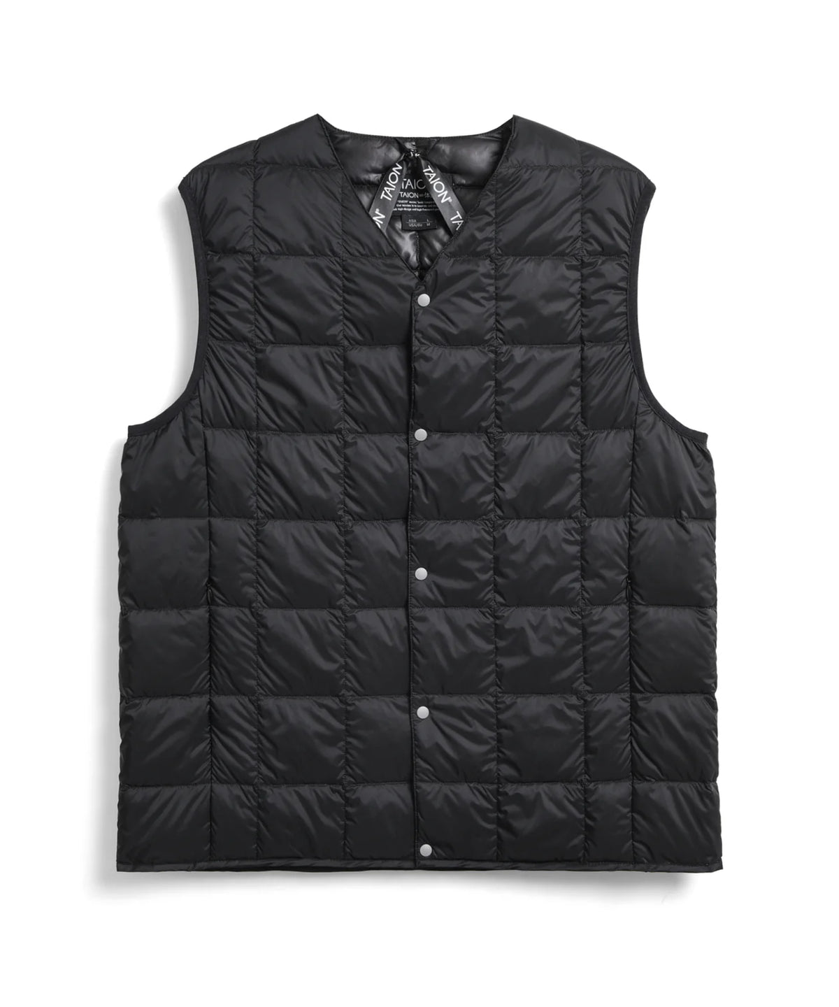TAION 001 BASIC LINE V NECK VEST