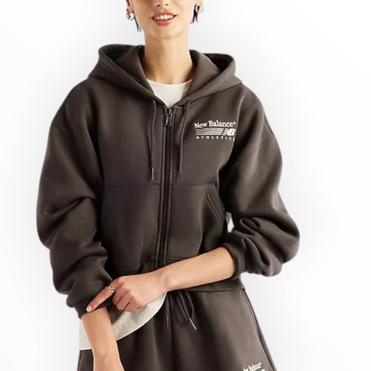 NEW BALANCE W’s TRACKSIDE HOODIE JKT
