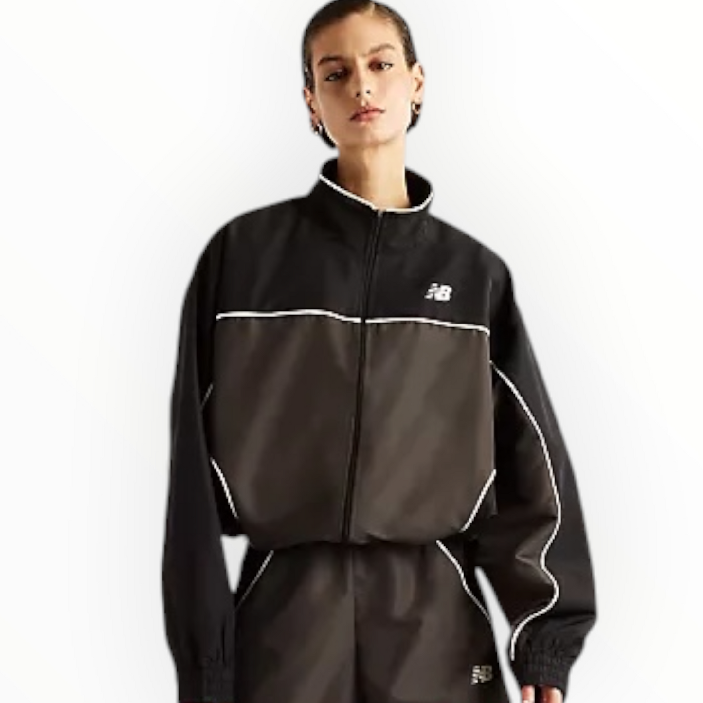 NEW BALANCE WOVEN TRACKSIDE JACKET