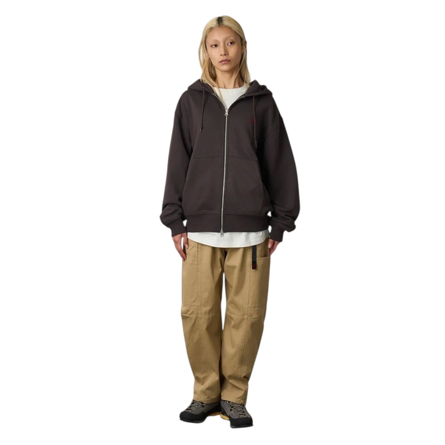 GRAMICCI ONE POINT HOODED JACKET