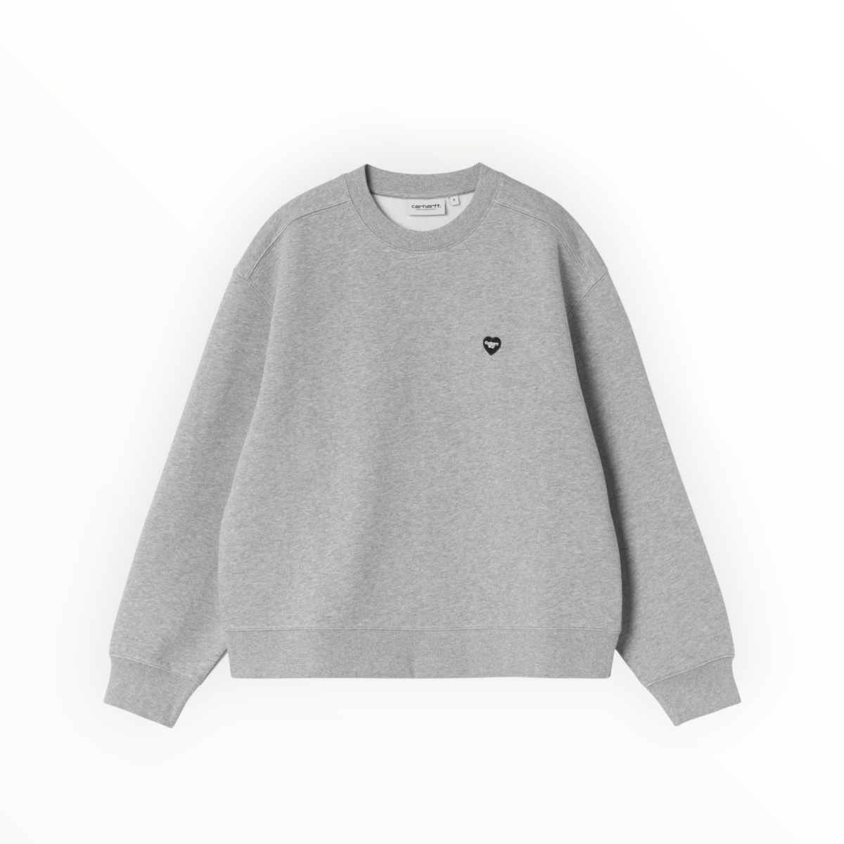CARHARTT WIP W’s SMALL HEART PAT H SWEATSHIRT
