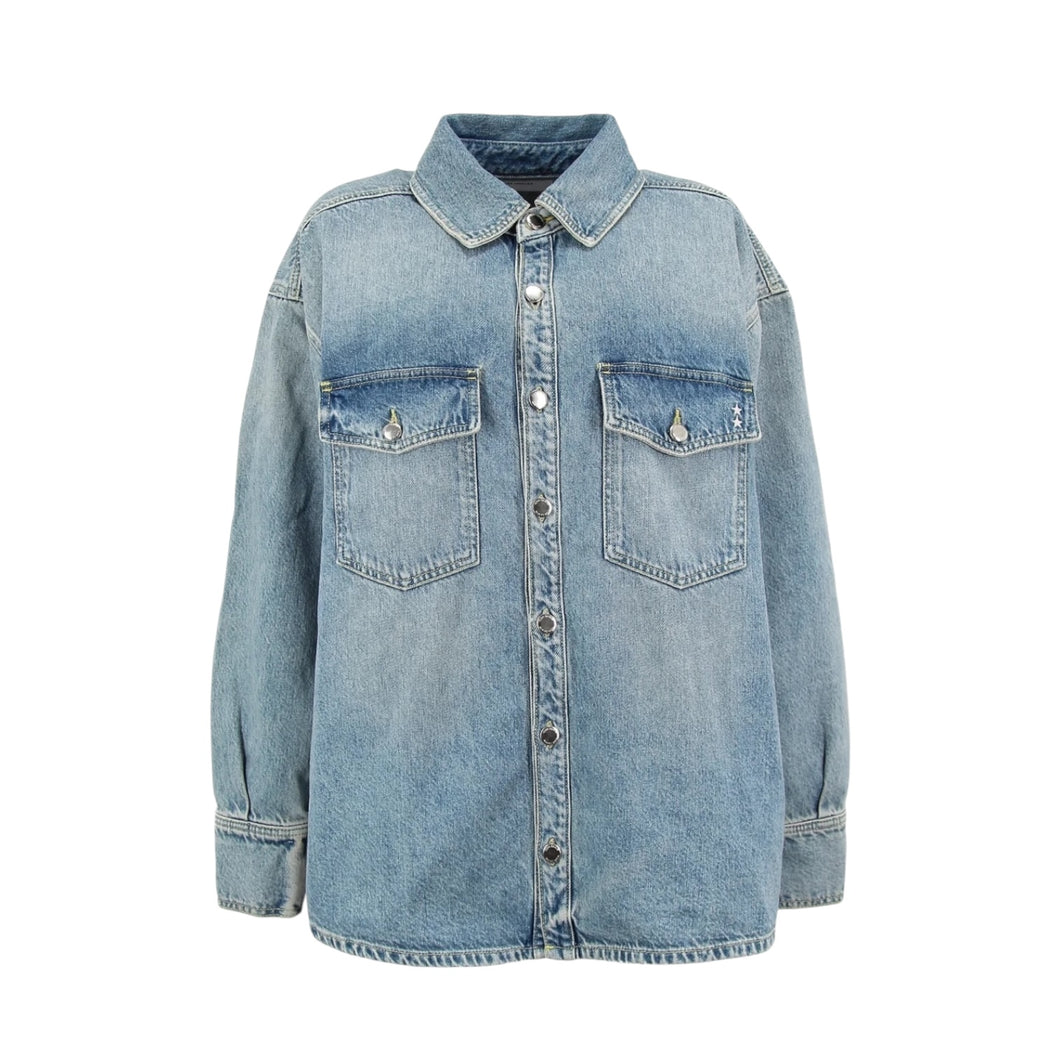 ICON DENIM CAMICIA OVERSIZE LEA