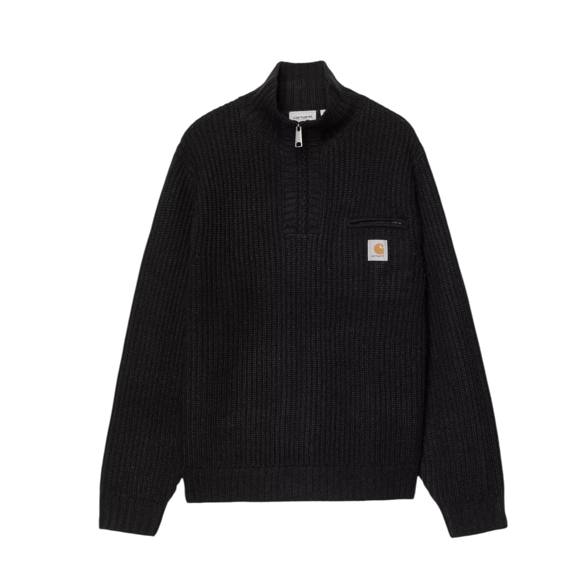 CARHARTT WIP DETROIT HALF ZIP SWEATER