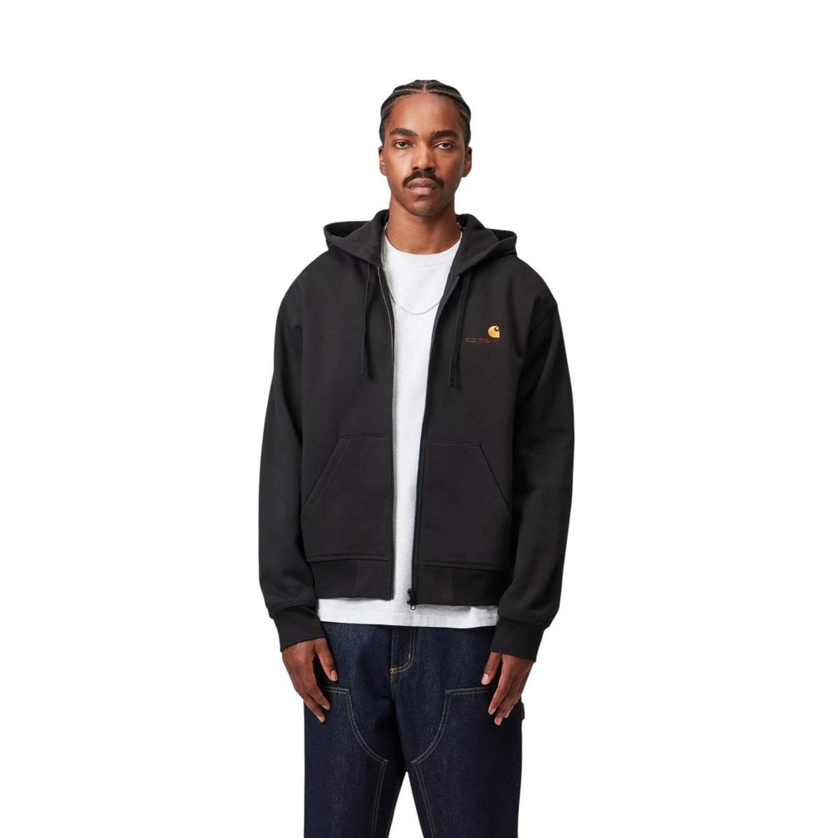AMERICAN SCRIPT HOODED SWEATSHIRT JACKET