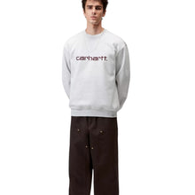 Carica l&#39;immagine nel visualizzatore di Gallery, CARHARTT WIP CARHARTT SWEATSHIRT 58% cotone 42% pl

