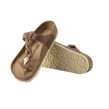 Carica l&#39;immagine nel visualizzatore di Gallery, BIRKENSTOCK GIZEH BRAIDED COGNAC
