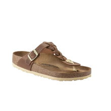 Carica l&#39;immagine nel visualizzatore di Gallery, BIRKENSTOCK GIZEH BRAIDED COGNAC
