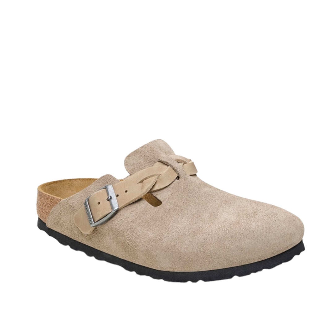 Birkenstock Boston Braided Suede