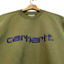 Carica l&#39;immagine nel visualizzatore di Gallery, CARHARTT WIP CARHARTT SWEATSHIRT 58% cotone 42% pl
