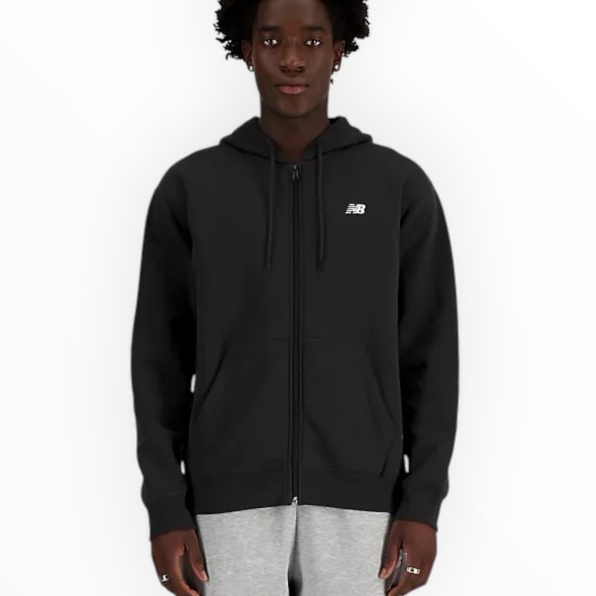 NEW BALANCE essential french terry Hooded Jacket
