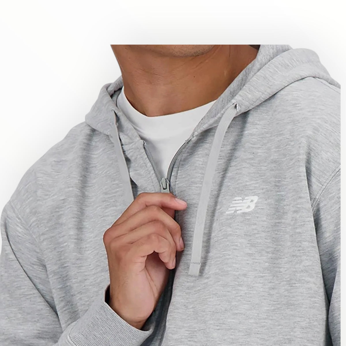 NEW BALANCE essential french terry Hooded Jacket