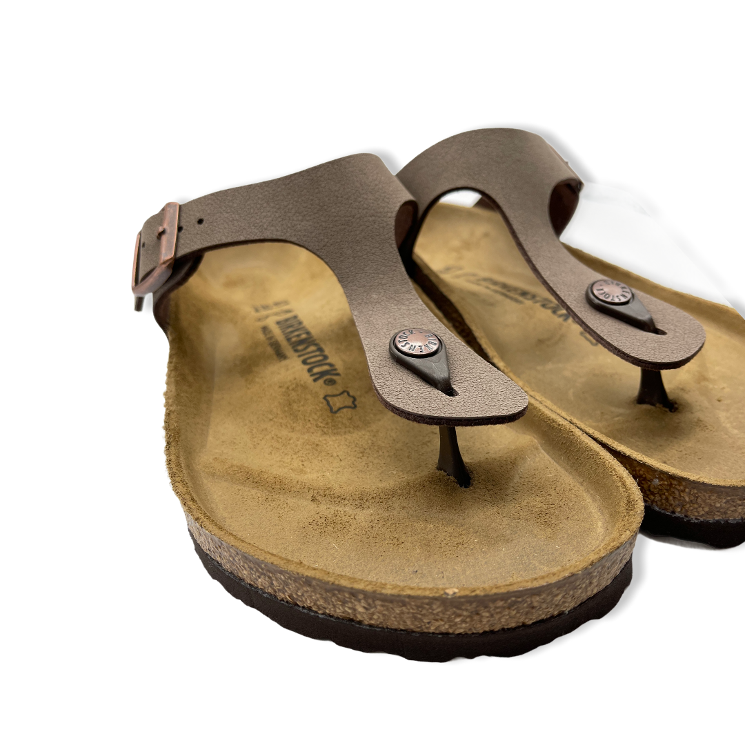 BIRKENSTOCK gizeh mocca infradito